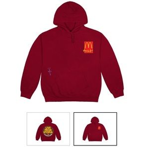 Travis Scott x McDonald’s Live from Utopia Hoodie Size Small Brand New